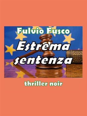 cover image of Estrema sentenza